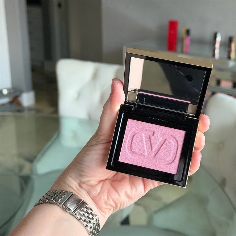 Valentino Color Crush Longwear Eye-to-Cheek Blush 100R Refillable BNIB